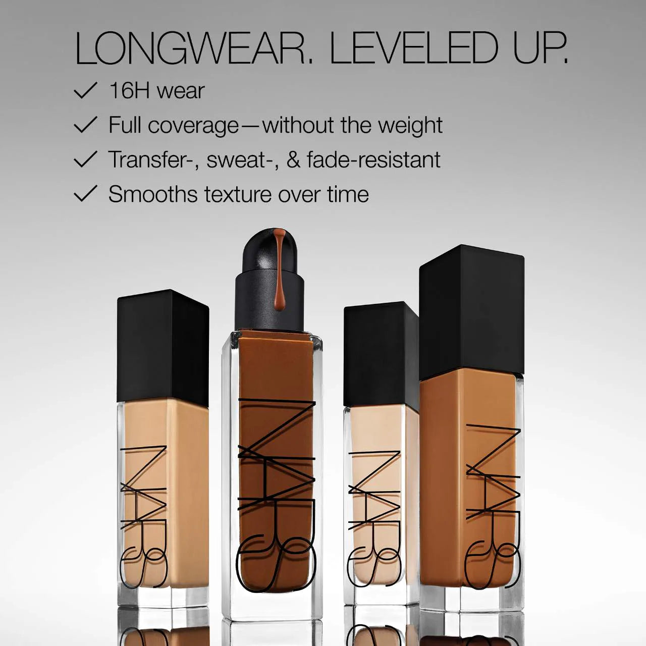 100% Authentic NARS  Natural Radiant Longwear Full Coverage Foundation