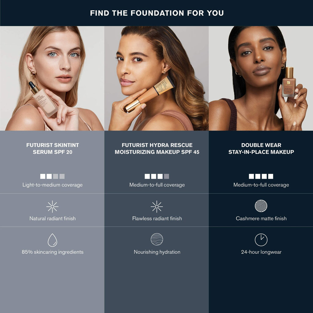 100% Authentic Estée Lauder  Double Wear Stay-in-Place 24-Hour Longwear Foundation