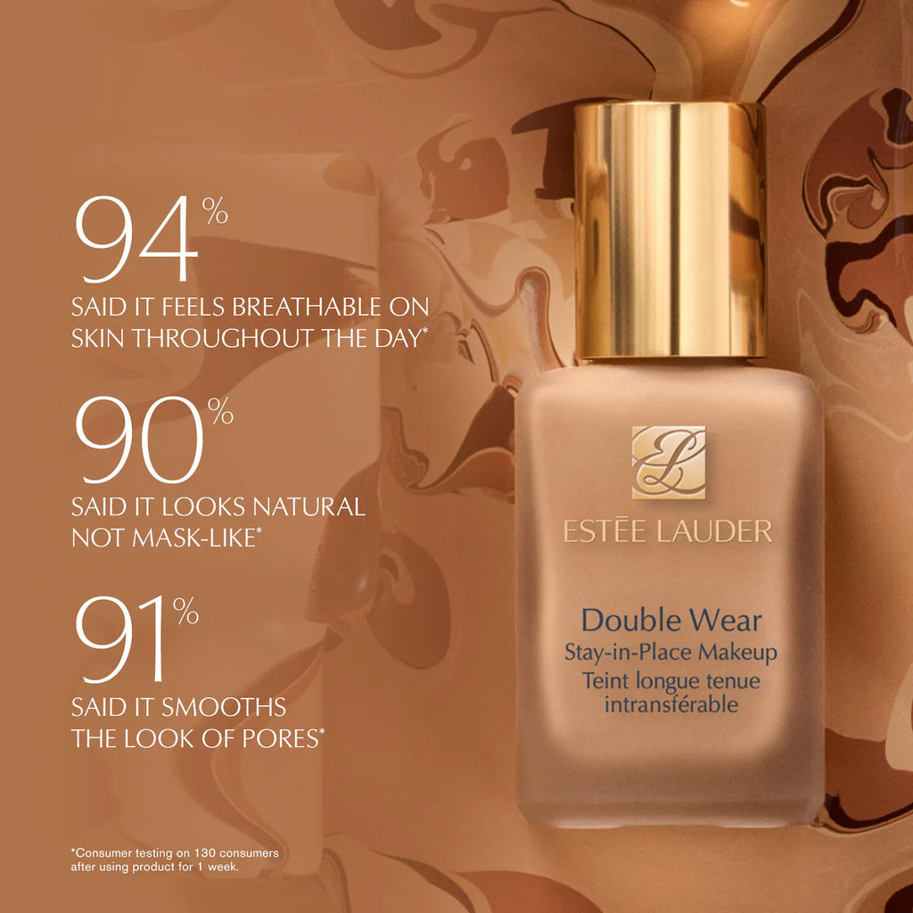 100% Authentic Estée Lauder  Double Wear Stay-in-Place 24-Hour Longwear Foundation