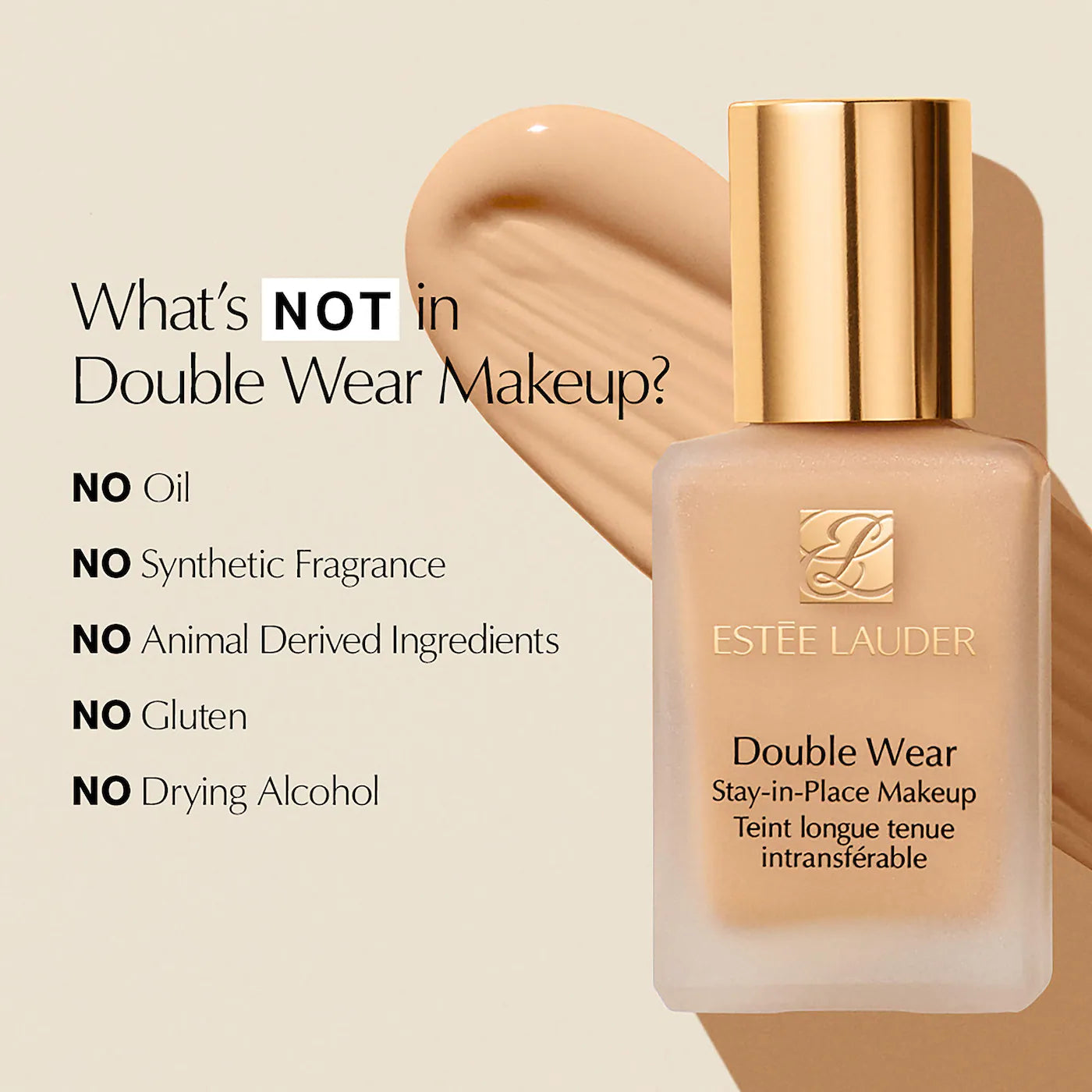 100% Authentic Estée Lauder  Double Wear Stay-in-Place 24-Hour Longwear Foundation
